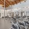 a gym with exercise equipment
