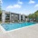 gated pool area