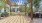 pergola shaded seating with grill